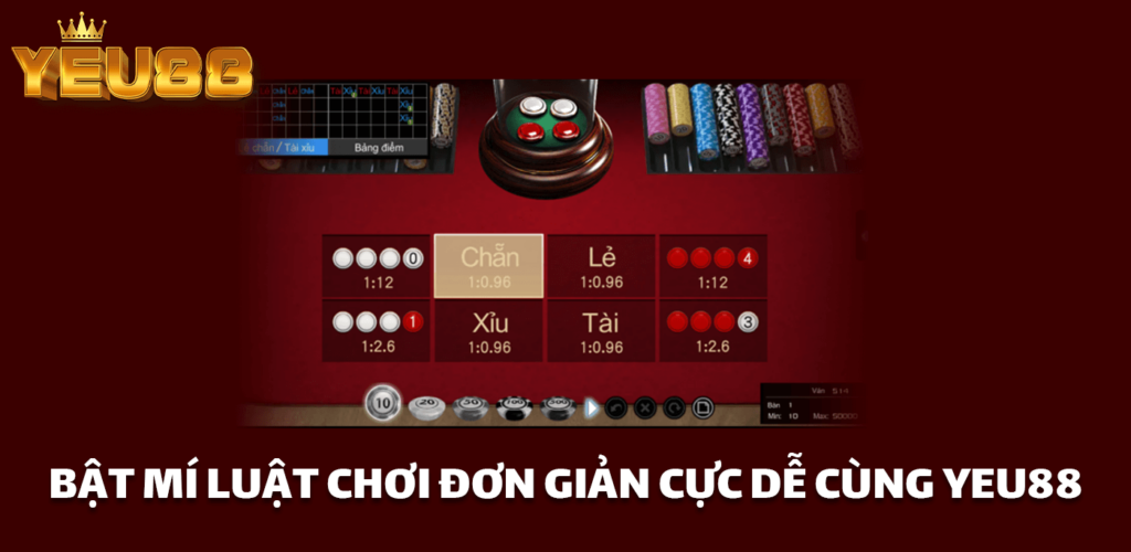 BẬT MÍ LUẬT CHƠI ĐƠN GIẢN CỰC DỄ CÙNG YEU88